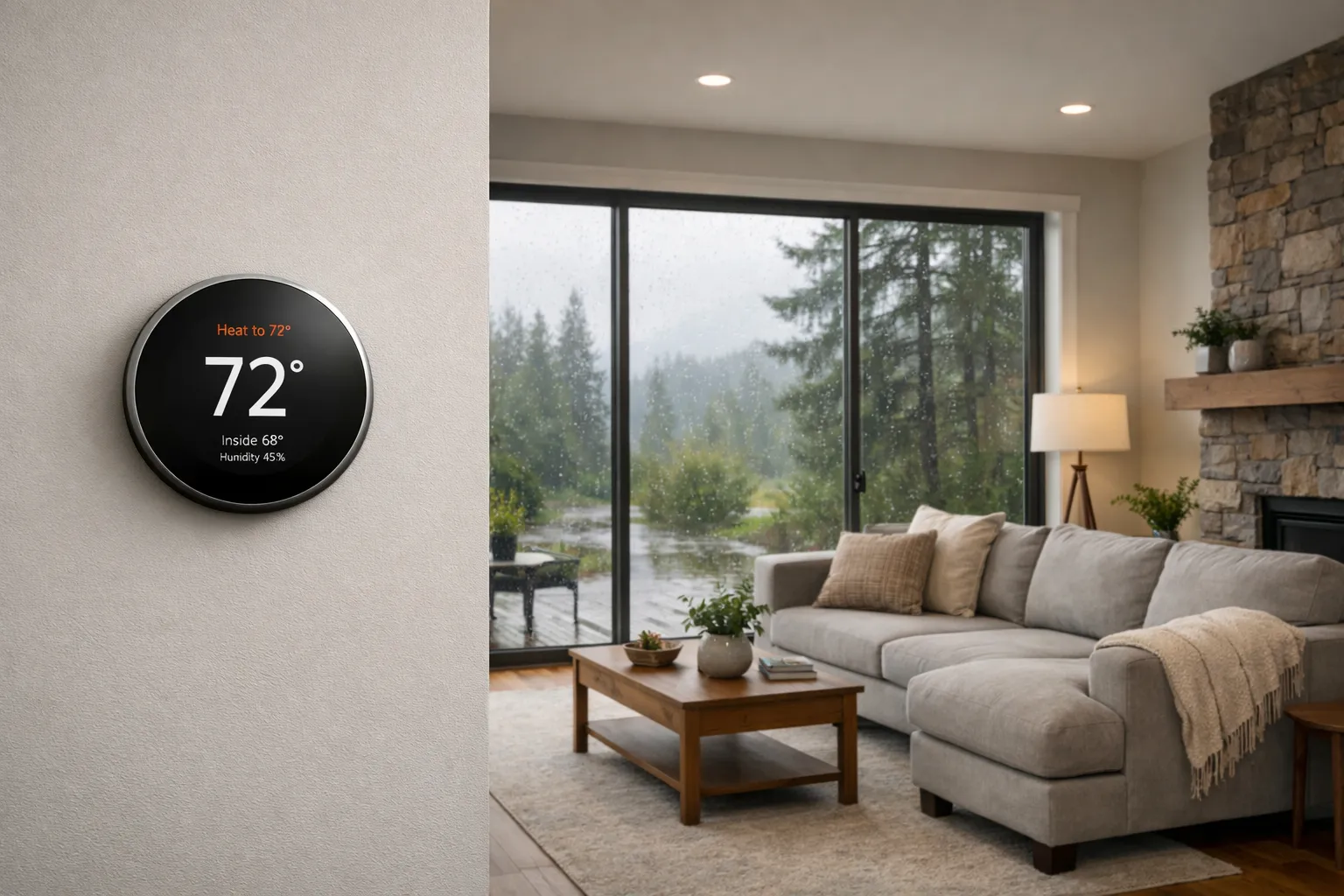 Choosing an Efficient Smart Thermostat for Washington Weather Changes
